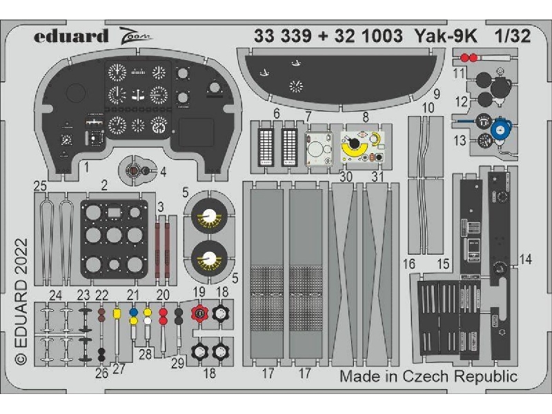 Yak-9K 1/32 - ICM - zdjęcie 1