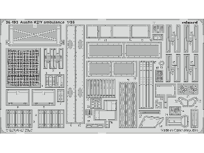 Austin K2/ Y ambulance 1/35 - AIRFIX - zdjęcie 1