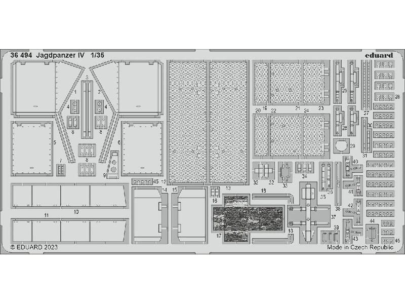 Jagdpanzer IV 1/35 - BORDER MODEL - zdjęcie 1 Jagdpanzer IV 1/35 - BORDER MODEL - zdjęcie 1