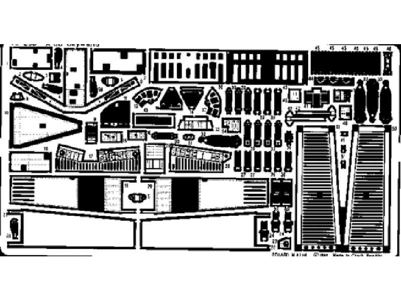A-3 1/72 - Hasegawa - blaszki - zdjęcie 1 A-3 1/72 - Hasegawa - blaszki - zdjęcie 1