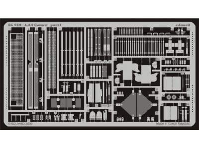  A-34 Comet 1/35 - Bronco - blaszki - zdjęcie 1