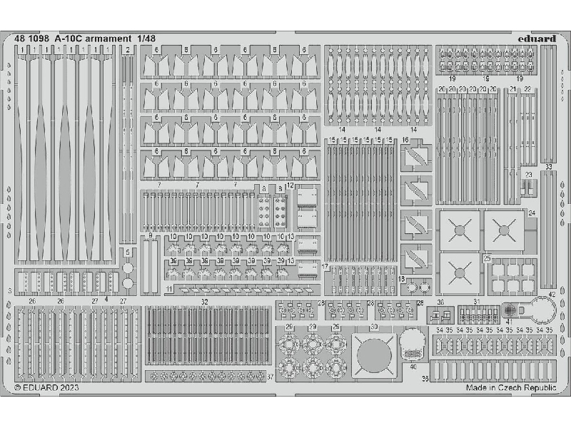 A-10C armament 1/48 - HOBBY BOSS - zdjęcie 1