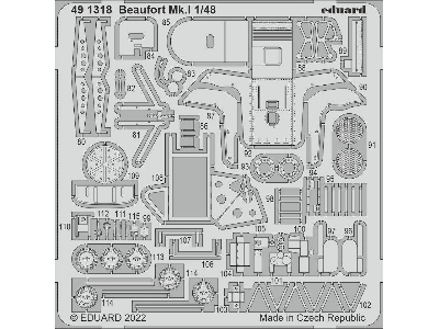 Beaufort Mk. I 1/48 - ICM - zdjęcie 2