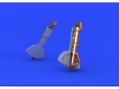 Bf 109G-2/4 undercarriage legs BRONZE 1/32 - REVELL - zdjęcie 8