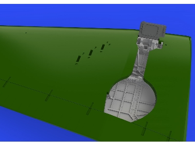 F6F wheel bays PRINT 1/48 - EDUARD - zdjęcie 7