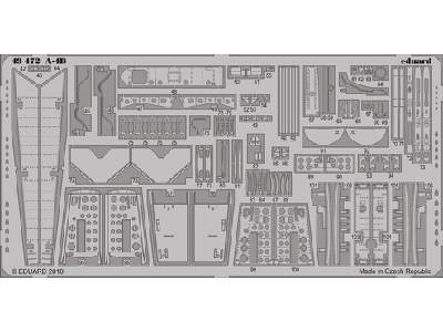  A-4B S. A. 1/48 - Hasegawa - blaszki - zdjęcie 1