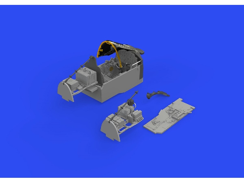 P-38J cockpit PRINT 1/48 - TAMIYA - zdjęcie 1