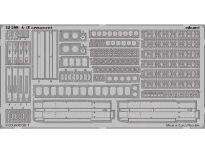  A-4E armament 1/32 - Trumpeter - blaszki - zdjęcie 1