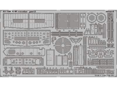  A-4E exterior 1/32 - Trumpeter - blaszki - zdjęcie 3