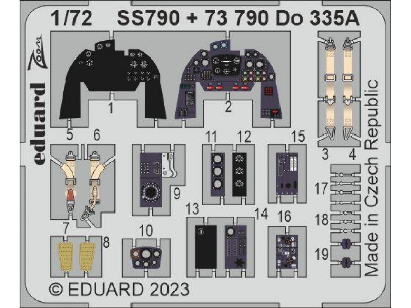 Do 335A 1/72 - HOBBY 2000 - zdjęcie 1 Do 335A 1/72 - HOBBY 2000 - zdjęcie 1