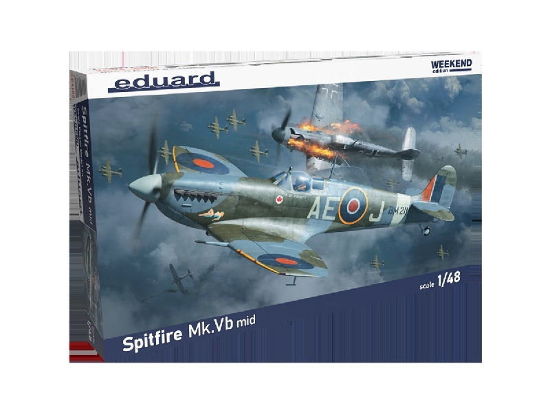 Spitfire Mk. Vb mid 1/48 - zdjęcie 1 Spitfire Mk. Vb mid 1/48 - zdjęcie 1