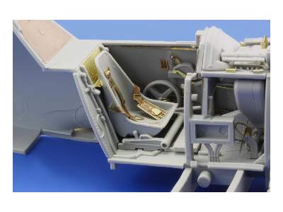  Bf 109E-4 interior S. A. 1/32 - Dragon - blaszki - zdjęcie 2