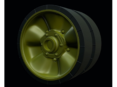 Early Cast Wheels For T-34 Tanks - zdjęcie 2