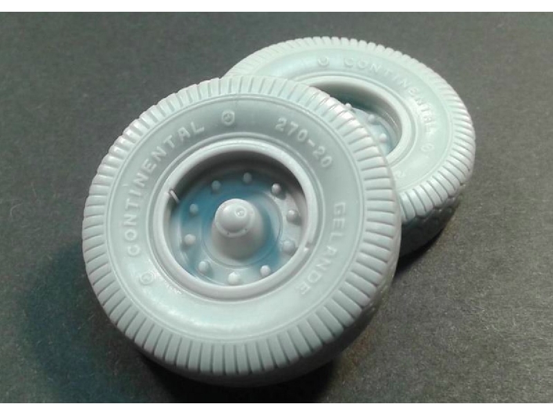 Sd.Kfz 9 Front Road Wheels (Continental No 1) - zdjęcie 1 Sd.Kfz 9 Front Road Wheels (Continental No 1) - zdjęcie 1