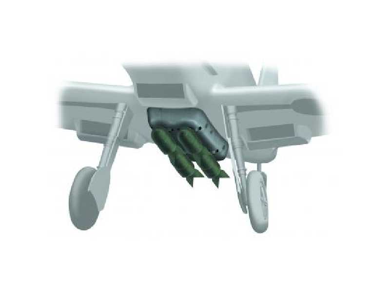 Bf 109E Bomb set 1/32 - zdjęcie 1 Bf 109E Bomb set 1/32 - zdjęcie 1
