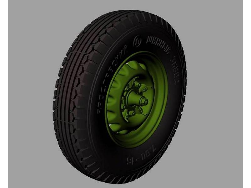 Ba-20 Road Wheels (Jaroslavskij Zavod Pattern 2) - zdjęcie 1 Ba-20 Road Wheels (Jaroslavskij Zavod Pattern 2) - zdjęcie 1