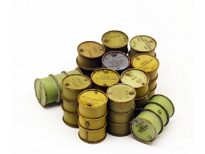 Wwi Allied Fuel Drums (12pcs) - zdjęcie 2