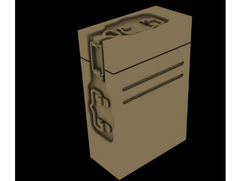 Metal Ammo Boxes For 20mm Flak38 (12pcs) - zdjęcie 1 Metal Ammo Boxes For 20mm Flak38 (12pcs) - zdjęcie 1