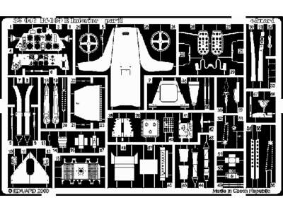  Bf 109E interior 1/32 - Hasegawa - blaszki - zdjęcie 1