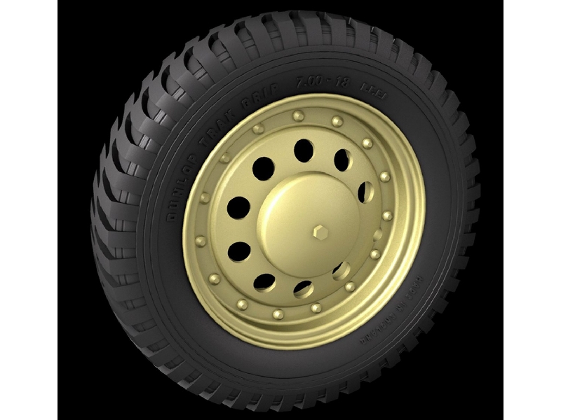 Scout Car "dingo" Road Wheels (Firestone) - zdjęcie 1 Scout Car "dingo" Road Wheels (Firestone) - zdjęcie 1