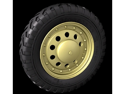 Scout Car "dingo" Road Wheels (Firestone) - zdjęcie 4