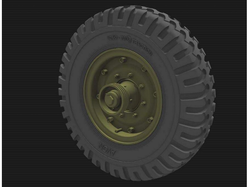 Fordson Wot 6 Road Wheels (Avon) - zdjęcie 1 Fordson Wot 6 Road Wheels (Avon) - zdjęcie 1