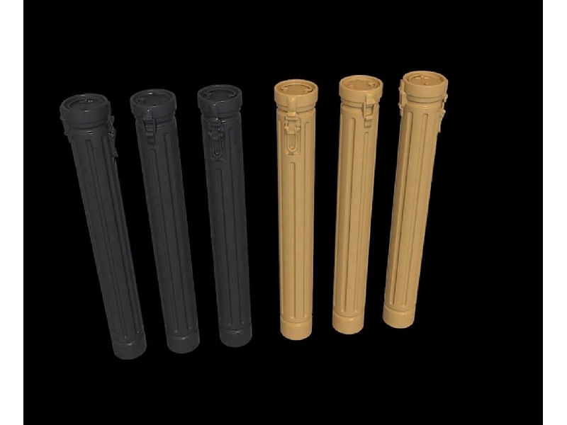 Metal Ammo Containers For 75mm Kwk40 (12pcs) - zdjęcie 1 Metal Ammo Containers For 75mm Kwk40 (12pcs) - zdjęcie 1