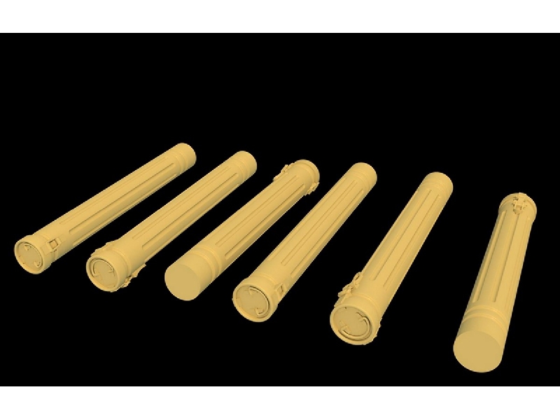 Metal Ammo Containers For 88mm Kwk43 (12pcs) - zdjęcie 1 Metal Ammo Containers For 88mm Kwk43 (12pcs) - zdjęcie 1