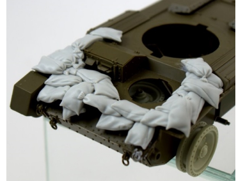 Sandbags Armor For A15 "crusader" - zdjęcie 1