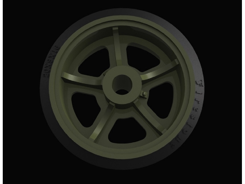 M4 "sherman" Road Wheels Pattern No1 - zdjęcie 1