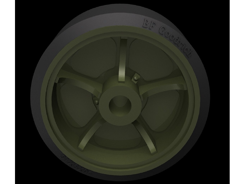 M4 "sherman" Road Wheels Pattern No2 - zdjęcie 1 M4 "sherman" Road Wheels Pattern No2 - zdjęcie 1