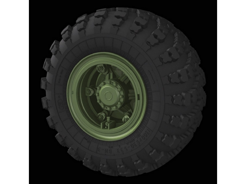 Kraz-260&6322 Road Wheels Set - zdjęcie 1 Kraz-260&6322 Road Wheels Set - zdjęcie 1