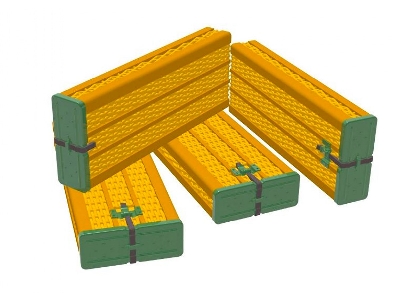 Willow Ammo Containers For 88mm Flak/Kwk36 Early Pattern (6pcs) - zdjęcie 2