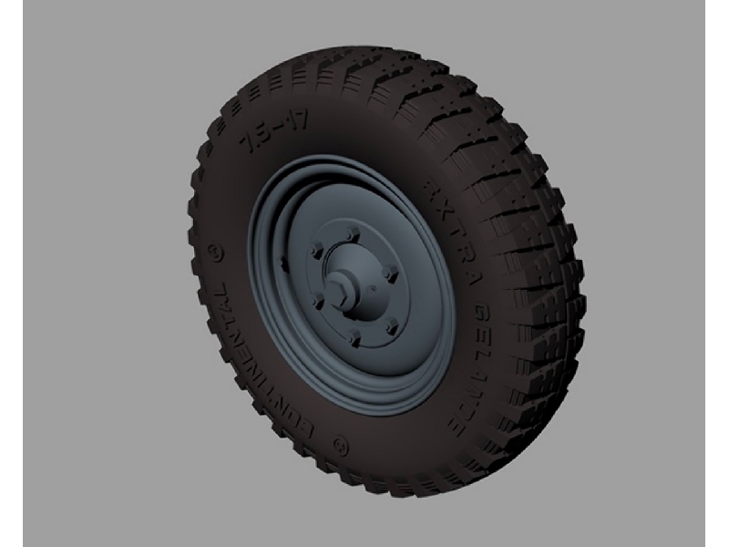 Kfz 70 Krupp "protze" Road Wheels Gelande - zdjęcie 1