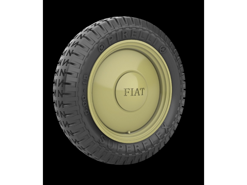 Fiat 508 Road Wheels (Crosscountry) - zdjęcie 1 Fiat 508 Road Wheels (Crosscountry) - zdjęcie 1