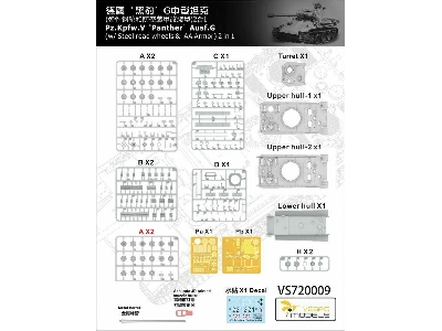 Panther Pz.Kpfw. V Ausf G 2in1 - zdjęcie 6