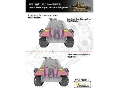 Panther G 20mm Flakvierling Auf Fahrgestell - zdjęcie 5