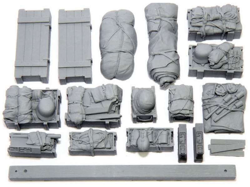 German Tank Stowage Set #b - zdjęcie 1 German Tank Stowage Set #b - zdjęcie 1