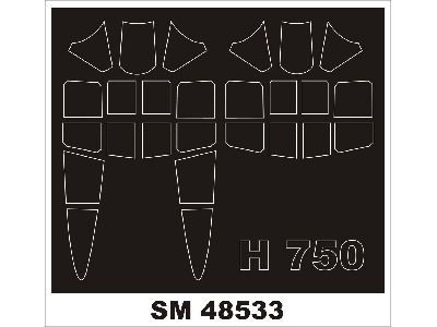 H-75 Hawk Clear Prop Models - zdjęcie 1