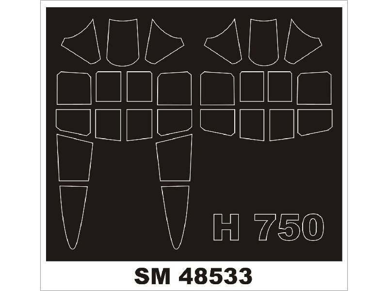 H-75 Hawk Clear Prop Models - zdjęcie 1