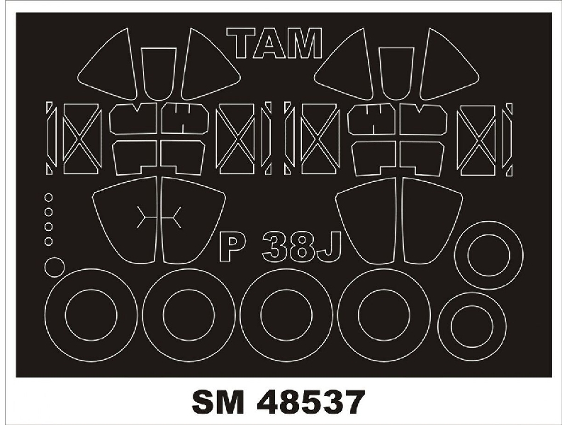 P-38j Lightning Tamiya - zdjęcie 1 P-38j Lightning Tamiya - zdjęcie 1
