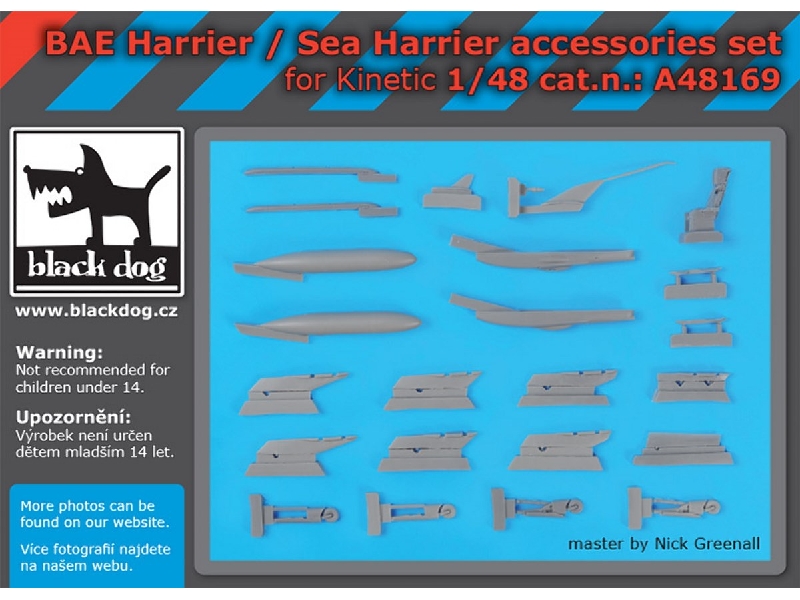 Bae Harrier / Sea Harrier Accessories Set For Kinetic - zdjęcie 1 Bae Harrier / Sea Harrier Accessories Set For Kinetic - zdjęcie 1
