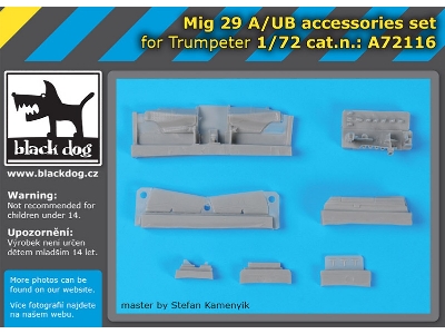 Mig 29 A/Ub Accessories Set For Trumpeter - zdjęcie 1