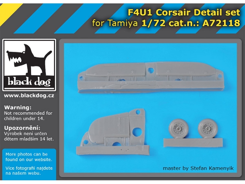 F4u1 Corsair Detail Set For Tamiya - zdjęcie 1