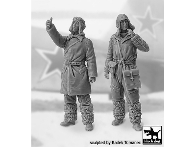 Soviet Fighter Pilots Wwii Set - zdjęcie 2