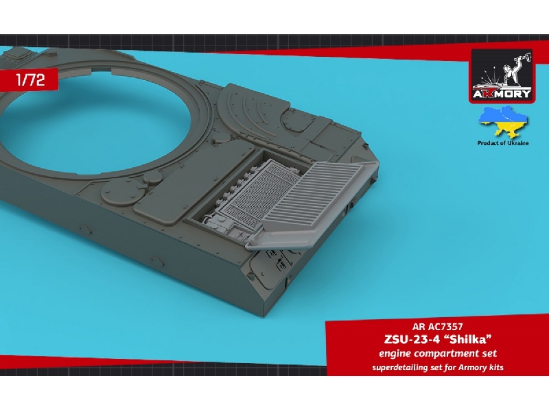 Zsu-23-4 Shilka Engine Compartment - zdjęcie 1 Zsu-23-4 Shilka Engine Compartment - zdjęcie 1