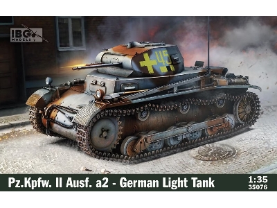 Pz. II Ausf. A2 - niemiecki czołg lekki - zdjęcie 1