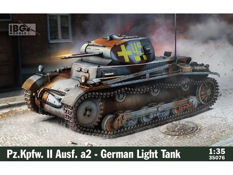 Pz. II Ausf. A2 - niemiecki czołg lekki - zdjęcie 1 Pz. II Ausf. A2 - niemiecki czołg lekki - zdjęcie 1