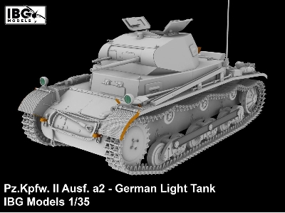 Pz. II Ausf. A2 - niemiecki czołg lekki - zdjęcie 2