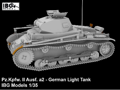 Pz. II Ausf. A2 - niemiecki czołg lekki - zdjęcie 3